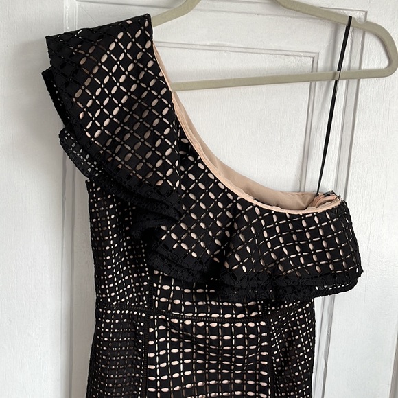 JCREW One-Shoulder Ruffle Dress In Eyelet - Picture 6 of 11